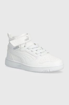 Zdjęcie produktu Puma sneakersy dziecięce Rebound V6 Mid AC+ PS kolor biały