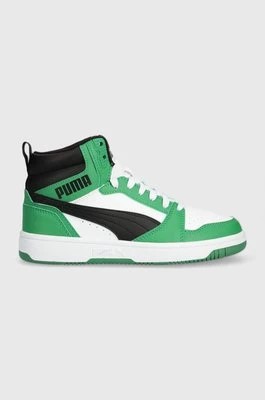 Zdjęcie produktu Puma sneakersy dziecięce Rebound V6 Mid Jr kolor zielony