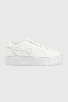 Zdjęcie produktu Puma sneakersy skórzane Karmen Rebelle kolor biały 387212