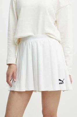 Zdjęcie produktu Puma spódnica kolor biały mini rozkloszowana 624237