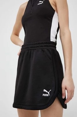Zdjęcie produktu Puma spódnica kolor czarny mini prosta