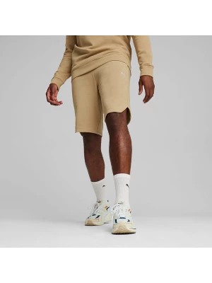 Zdjęcie produktu Puma Szorty dresowe "Better Sportswear" w kolorze beżowym rozmiar: M