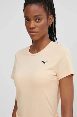 Zdjęcie produktu Puma t-shirt bawełniany BETTER ESSENTIALS damski kolor pomarańczowy 675986