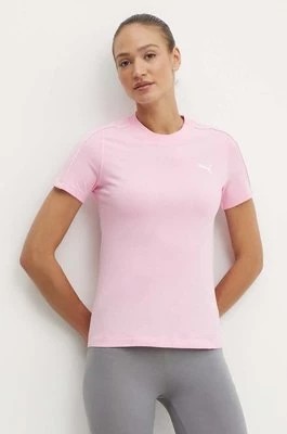 Zdjęcie produktu Puma t-shirt bawełniany HER damski kolor różowy 677883