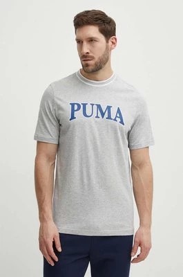 Zdjęcie produktu Puma t-shirt bawełniany SQUAD męski kolor szary z aplikacją 678967