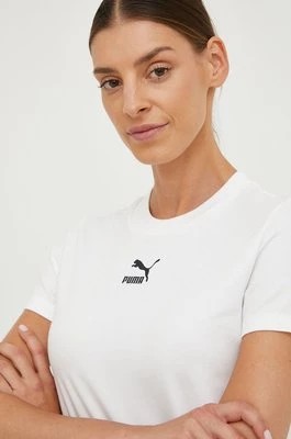Zdjęcie produktu Puma t-shirt damski kolor biały 535610