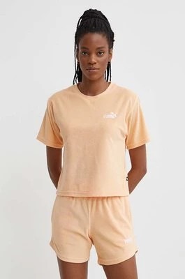 Zdjęcie produktu Puma t-shirt damski kolor pomarańczowy 677947