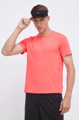 Zdjęcie produktu Puma t-shirt do biegania Cloudspun kolor różowy gładki