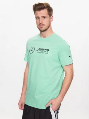 Zdjęcie produktu Puma T-Shirt Mercedes-Amg Petronas 538482 Zielony Regular Fit