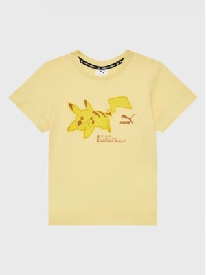 Zdjęcie produktu Puma T-Shirt Pokemon 536429 Żółty Regular Fit