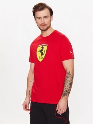 Zdjęcie produktu Puma T-Shirt Scuderia Ferrari Big Shield 538175 Czerwony Regular Fit