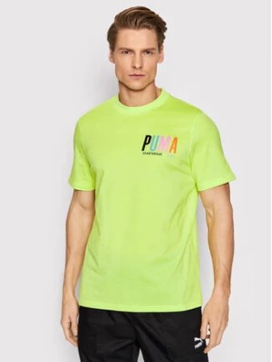 Zdjęcie produktu Puma T-Shirt SWxP Graphic 533623 Żółty Regular Fit