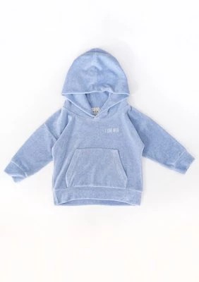 Zdjęcie produktu Pure - Bluza dziecięca z kapturem Melanż Blue