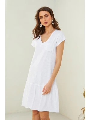 Zdjęcie produktu Pure Cotton Sukienka w kolorze białym rozmiar: L/XL