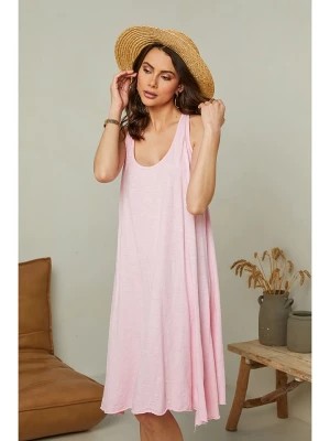 Zdjęcie produktu Pure Cotton Sukienka w kolorze jasnoróżowym rozmiar: L/XL