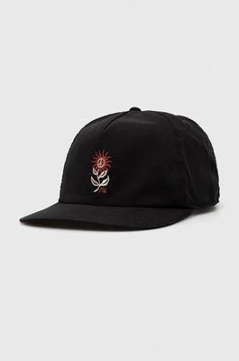Zdjęcie produktu Quiksilver czapka z daszkiem kolor czarny z nadrukiem