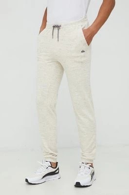 Zdjęcie produktu Quiksilver spodnie dresowe męskie kolor biały melanżowe