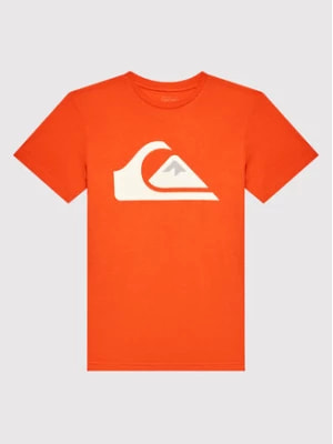 Zdjęcie produktu Quiksilver T-Shirt Comp Logo EQBZT04369 Pomarańczowy Regular Fit