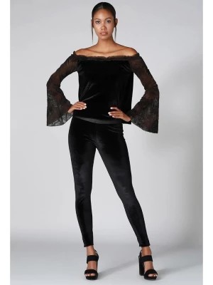Zdjęcie produktu Quincey Bluzka w kolorze czarno-jasnobrązowym rozmiar: 36