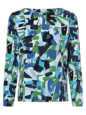 Zdjęcie produktu RABE Damska bluza nierozpinana Kobiety Bawełna niebieski|zielony|wielokolorowy wzorzysty,
