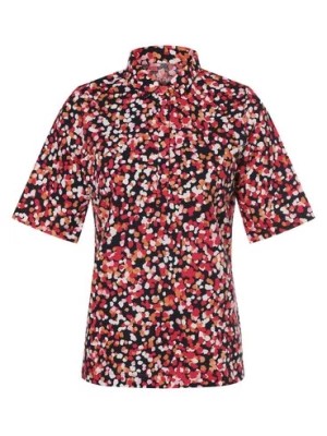 Zdjęcie produktu RABE Damska koszulka polo Kobiety Bawełna wyrazisty róż|niebieski|pomarańczowy|biały wzorzysty,