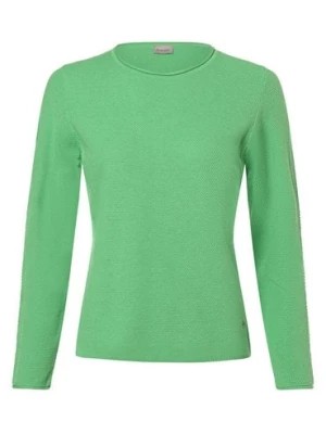 Zdjęcie produktu RABE Sweter damski Kobiety Bawełna zielony jednolity,