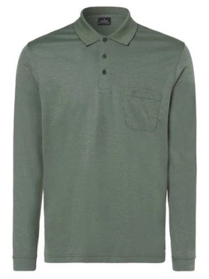 Zdjęcie produktu Ragman Męska koszulka polo Mężczyźni Bawełna zielony jednolity,
