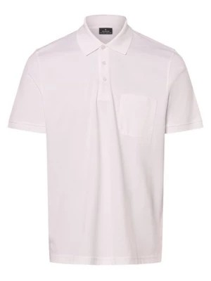 Zdjęcie produktu Ragman Męska koszulka polo Mężczyźni biały jednolity,