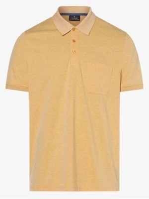 Zdjęcie produktu Ragman Męska koszulka polo Mężczyźni żółty jednolity,
