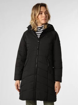Zdjęcie produktu Ragwear Damski płaszcz pikowany Kobiety czarny jednolity,