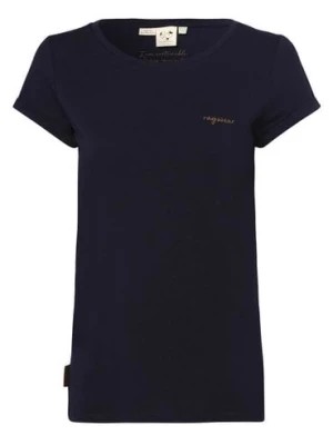 Zdjęcie produktu Ragwear T-shirt damski Kobiety Bawełna niebieski jednolity,