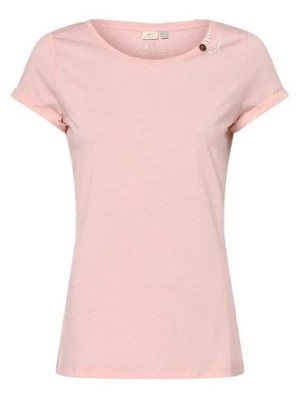 Zdjęcie produktu Ragwear T-shirt damski Kobiety Bawełna różowy jednolity,
