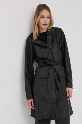 Zdjęcie produktu Rains kurtka 18130 Curve Jacket damska kolor czarny przejściowa 18130.01-Black