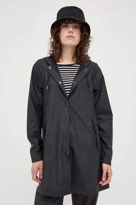 Zdjęcie produktu Rains kurtka przeciwdeszczowa 18050 A-line W Jacket damska kolor czarny przejściowa 18050.01-01Black