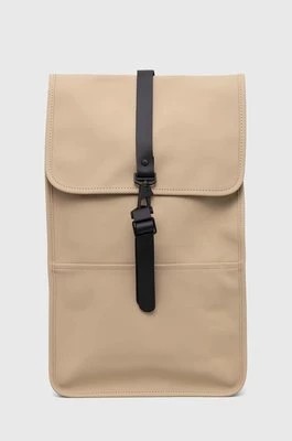 Zdjęcie produktu Rains plecak 13000 Backpacks kolor beżowy duży gładki
