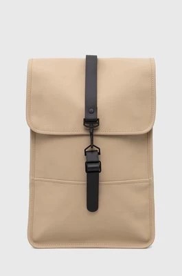 Zdjęcie produktu Rains plecak 13020 Backpacks kolor beżowy duży gładki