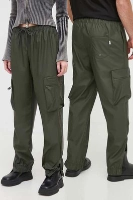 Zdjęcie produktu Rains spodnie dresowe 18850 Pants kolor zielony gładkie