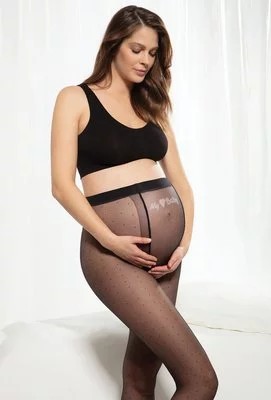 Zdjęcie produktu Rajstopy ciążowe w kropeczki MAMMA wz. 01... Gatta