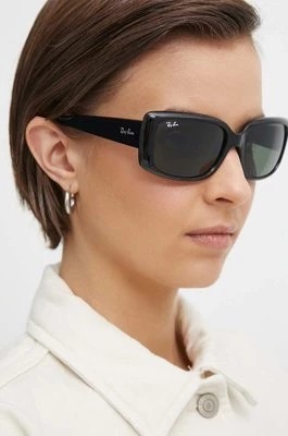 Zdjęcie produktu Ray-Ban okulary przeciwsłoneczne damskie kolor czarny