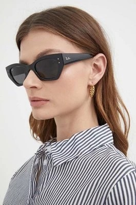Zdjęcie produktu Ray-Ban okulary przeciwsłoneczne damskie kolor czarny
