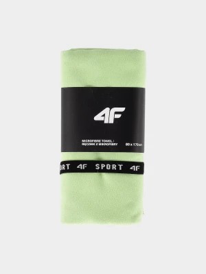 Zdjęcie produktu Ręcznik sportowy szybkoschnący L (80 x 170 cm) - zielony 4F