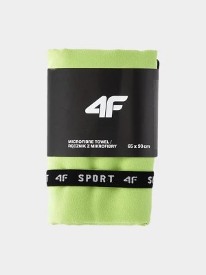 Zdjęcie produktu Ręcznik sportowy szybkoschnący S (65 x 90 cm) - zielony 4F