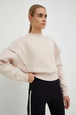 Zdjęcie produktu Reebok bluza damska kolor beżowy gładka
