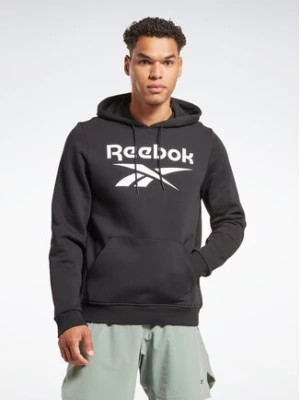 Zdjęcie produktu Reebok Bluza Identity Stacked Logo H54802 Czarny Regular Fit
