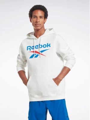 Zdjęcie produktu Reebok Bluza Identity Stacked Logo H54805 Biały Regular Fit