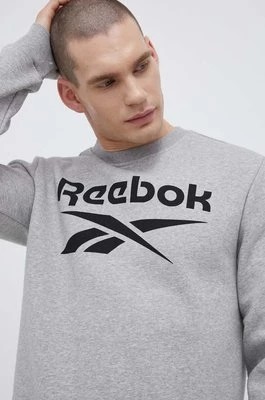 Zdjęcie produktu Reebok bluza IDENTITY męska kolor szary z nadrukiem H54793.100050273
