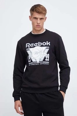 Zdjęcie produktu Reebok Classic bluza Basketball męska kolor czarny z nadrukiem