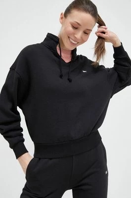 Zdjęcie produktu Reebok Classic bluza bawełniana damska kolor czarny gładka