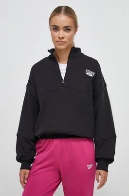 Zdjęcie produktu Reebok Classic bluza bawełniana ARCHIVE ESSENTIALS damska kolor czarny gładka 100036297