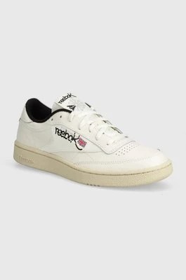 Zdjęcie produktu Reebok Classic sneakersy skórzane Club C 85 kolor beżowy 100074477